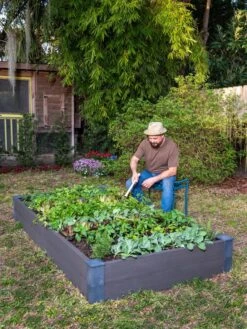 Recycled Composite Raised Beds 14 Recycled Composite Raised Beds -Gardener's Supply Sales 8608928 0100