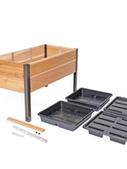 Self-Watering Elevated Planter Box, 2' X 4' -Gardener's Supply Sales 8608959 2281 tif