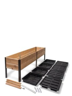 Self-Watering Elevated Planter Box, 2' X 8' -Gardener's Supply Sales 8608960 2297 tif