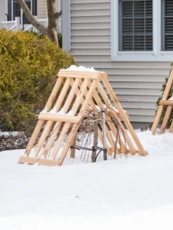 Cedar Shrub Guard -Gardener's Supply Sales 8609071 3531 cedar shrub guard