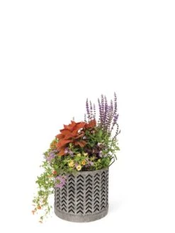 Galvanized Grow Bag Planter 12" 7 Galvanized Grow Bag Planter 12" -Gardener's Supply Sales 8609177 0368 tif