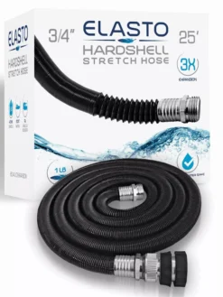 3/4" Elasto Hardshell Stretch Hoses -Gardener's Supply Sales 8609371 02V tif
