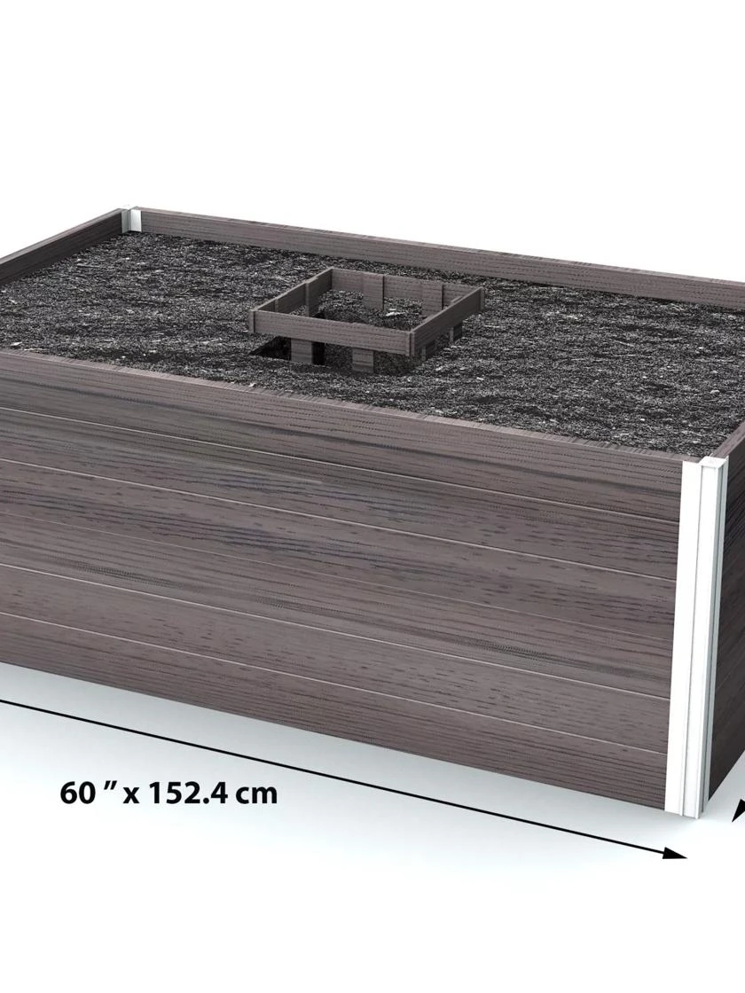 Vita Urbana Keyhole Garden, 3’x5’ 1 Vita Urbana Keyhole Garden, 3’x5’