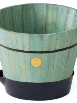 VegTrug® Build-a-Barrel Wooden Planter With Self-Watering Reservoir Tray, 18" 13 VegTrug® Build-a-Barrel Wooden Planter With Self-Watering Reservoir Tray, 18" -Gardener's Supply Sales 8610253 07V tif