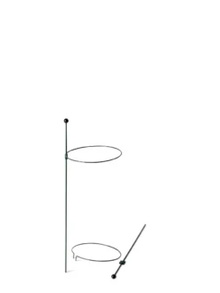 Peacock Mini Plant Support Rings 8", Set Of 2 -Gardener's Supply Sales 8610387 9571 tif