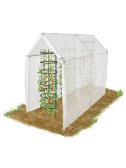 Connector Kit For DIY Peaked Roof Frame For In Ground Garden Bed -Gardener's Supply Sales 8610472 8462 connector kit for diy peaked roof frame for in ground garden bed