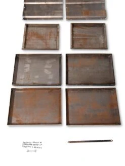 Corten Steel Modular Raised Bed, 2'x4' -Gardener's Supply Sales 8610702 5140 tif