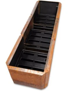 Corten Steel Modular Raised Bed, 2'x6' 10 Corten Steel Modular Raised Bed, 2'x6' -Gardener's Supply Sales 8610703 0034 tif