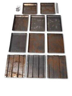 Corten Steel Modular Raised Bed, 2'x6' 12 Corten Steel Modular Raised Bed, 2'x6' -Gardener's Supply Sales 8610703 0142 tif