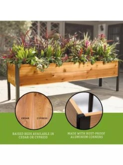Elevated Planter Box, 2' X 8' -Gardener's Supply Sales 8610895 3