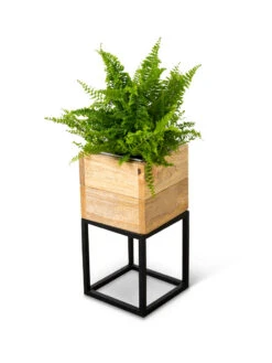 Tartu Elevated Square Planters -Gardener's Supply Sales 8611004 038