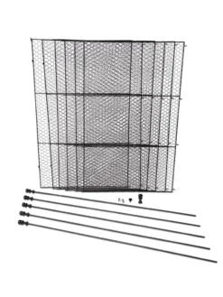 Tall Chicken Wire Critter Fence With Gate -Gardener's Supply Sales 8611020 1262 tif