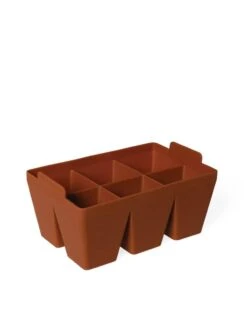 Sili-Seedlings® Seedling Tray, 6-Cell 10 Sili-Seedlings® Seedling Tray, 6-Cell -Gardener's Supply Sales 8611062 0698 tif