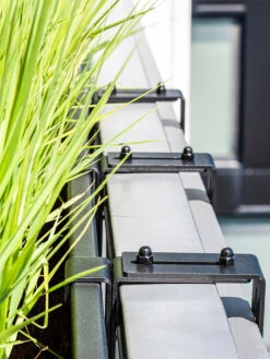 Veradek Metallic Series Railing Planters -Gardener's Supply Sales 8611610 01v