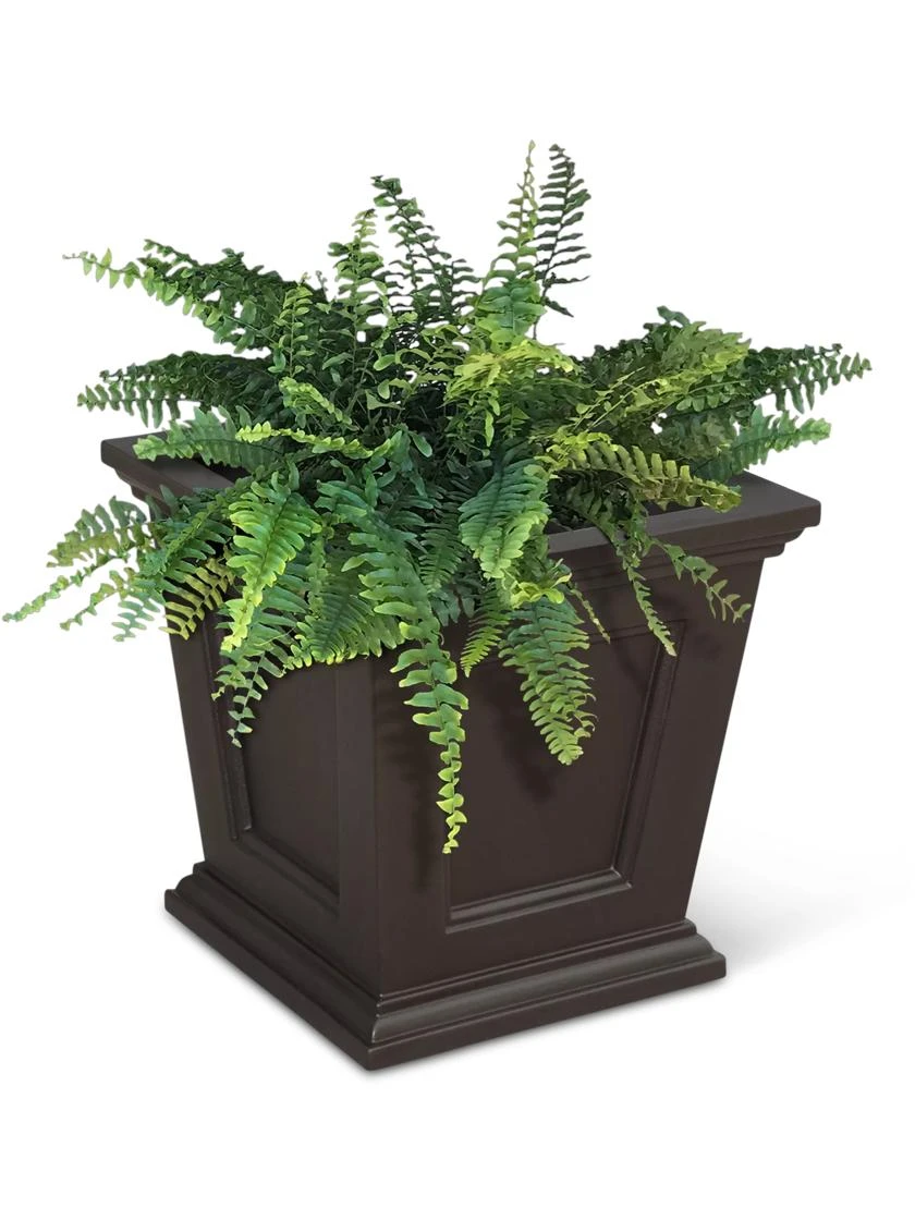 Fairfield Self-Watering Square Planter, 16” X 16” 6 Fairfield Self-Watering Square Planter, 16” X 16” - Image 6
