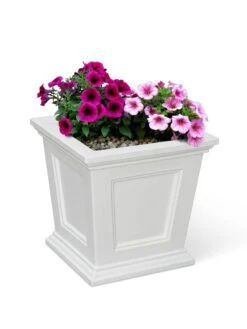 Fairfield Self-Watering Square Planter, 16” X 16” 19 Fairfield Self-Watering Square Planter, 16” X 16” -Gardener's Supply Sales 8611695 16V tif