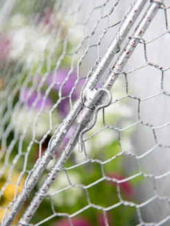 Chicken Wire Flat Back Crop Coop -Gardener's Supply Sales 8611701 167 tif