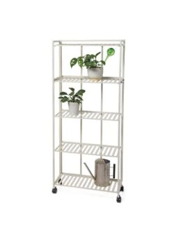 Oslo 4-Tier Plant Stand With Folding Shelves -Gardener's Supply Sales 8611767 04747 tif