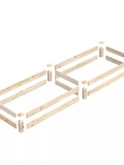 Pine Raised Garden Bed, 2' X 8' 12 Pine Raised Garden Bed, 2' X 8' -Gardener's Supply Sales 8612243 01V jpg