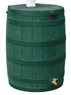 Rain Wizard 50 Gallon Rain Barrel 5 Rain Wizard 50 Gallon Rain Barrel -Gardener's Supply Sales 8612311 02V jpg