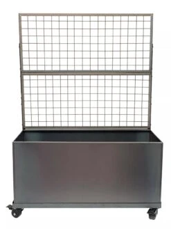 Nice Corten Trough Planters With Trellis -Gardener's Supply Sales 8612395 01V jpg