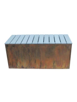 Nice Corten Trough Planters With Bench Top 5 Nice Corten Trough Planters With Bench Top -Gardener's Supply Sales 8612399 01v
