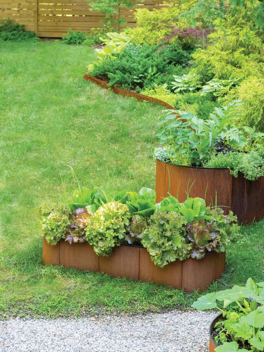 Birdies™ Corten Steel Modular Raised Beds 2 Birdies™ Corten Steel Modular Raised Beds - Image 2