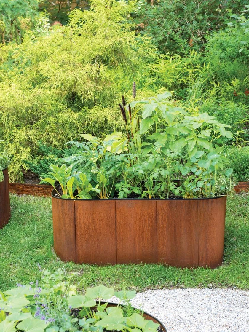 Birdies™ Corten Steel Modular Raised Beds 1 Birdies™ Corten Steel Modular Raised Beds