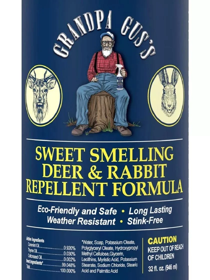 Grandpa Gus's Deer & Rabbit Repellent Spray 3 Grandpa Gus's Deer & Rabbit Repellent Spray - Image 3