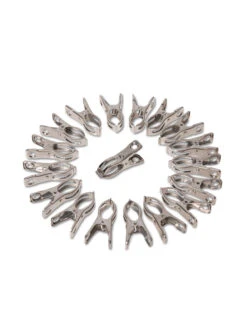 Metal Medium Garden Clips 2.25", Set Of 18 5 Metal Medium Garden Clips 2.25", Set Of 18 -Gardener's Supply Sales 8612443 0032 metal medium garden clips set of 18