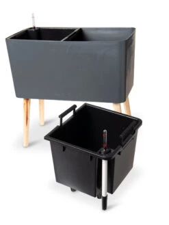 Ava Self-Watering Rectangular Planter 14 Ava Self-Watering Rectangular Planter -Gardener's Supply Sales 8612691 296