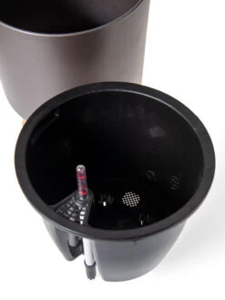 Ava Self-Watering Round Planter -Gardener's Supply Sales 8612692 301