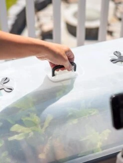 Self-Watering Standing Salad Planter With Cloche 10 Self-Watering Standing Salad Planter With Cloche -Gardener's Supply Sales 8612702 2036 tif