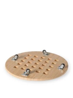 Bamboo Plant Caddy Round, 15.75" -Gardener's Supply Sales 8612716 206 tif