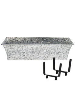 Achla Designs Handrail Flowerbox Bracket Kit For Rail 9 Achla Designs Handrail Flowerbox Bracket Kit For Rail -Gardener's Supply Sales 8612883 01v achla designs handrail flowerbox bracket kit for 2x4 inch rail