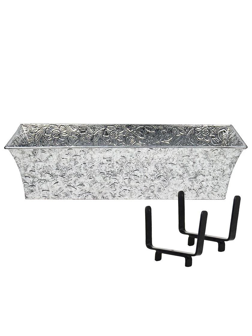 Achla Designs Handrail Flowerbox Bracket Kit For Rail 4 Achla Designs Handrail Flowerbox Bracket Kit For Rail - Image 4