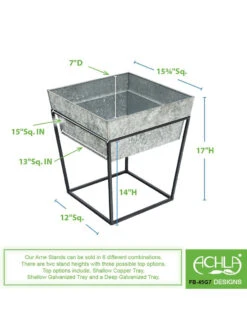 Achla Designs Arne Plant Stand -Gardener's Supply Sales 8612898 04v