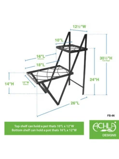 Achla Designs Duet Plant Stand -Gardener's Supply Sales 8612905 02v