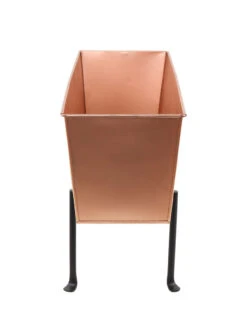 Achla Designs Copper Flower Box With Folding Stand -Gardener's Supply Sales 8612914 03v