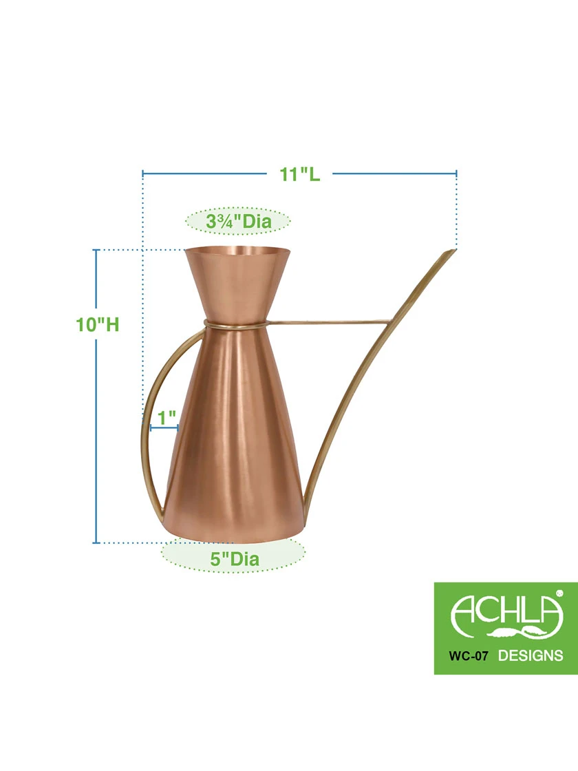 Achla Designs Copper Watering Carafe 3 Achla Designs Copper Watering Carafe - Image 3