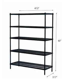 MeshWorks © 5 Tier Plant Shelving -Gardener's Supply Sales 8613014 02v