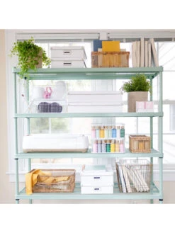 MeshWorks © 5 Tier Plant Shelving -Gardener's Supply Sales 8613014 07v