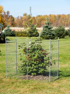 Tall Chicken Wire Critter Fence Extension Panel, Set Of 2 17 Tall Chicken Wire Critter Fence Extension Panel, Set Of 2 -Gardener's Supply Sales 8613260 0030 1