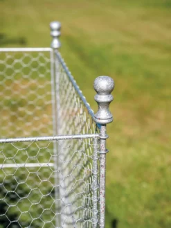 Tall Chicken Wire Critter Fence With Gate -Gardener's Supply Sales 8613260 0082