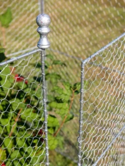 Tall Chicken Wire Critter Fence Extension Panel, Set Of 2 20 Tall Chicken Wire Critter Fence Extension Panel, Set Of 2 -Gardener's Supply Sales 8613260 0083 1