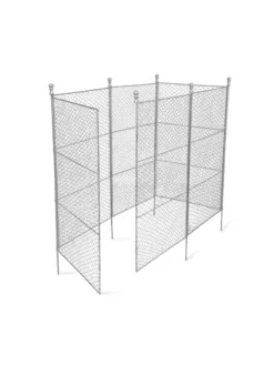 Tall Chicken Wire Critter Fence With Gate -Gardener's Supply Sales 8613260 6051