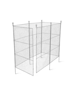 Tall Chicken Wire Critter Fence With Gate -Gardener's Supply Sales 8613260 6052