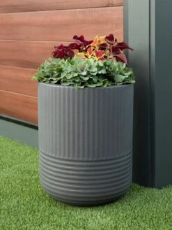 Arden Round Planter 13 Arden Round Planter -Gardener's Supply Sales 8613267 07V tif