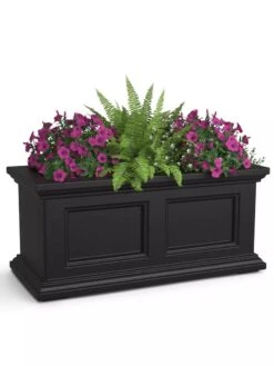 Fairfield Self-Watering Window Box, 2’ -Gardener's Supply Sales 8613268 02V tif