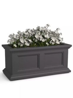 Fairfield Self-Watering Window Box, 2’ -Gardener's Supply Sales 8613268 09V tif